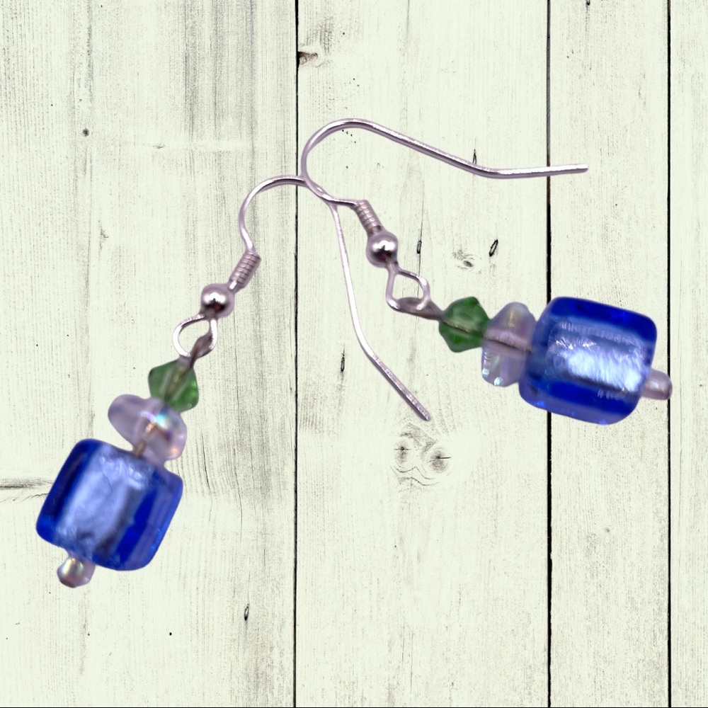 Venetian bead Drop Earrings